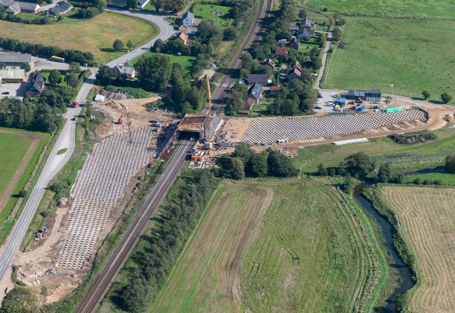 LERBJERG BRIDGE, FAVRSKOV, AARHUS-LANGÅ