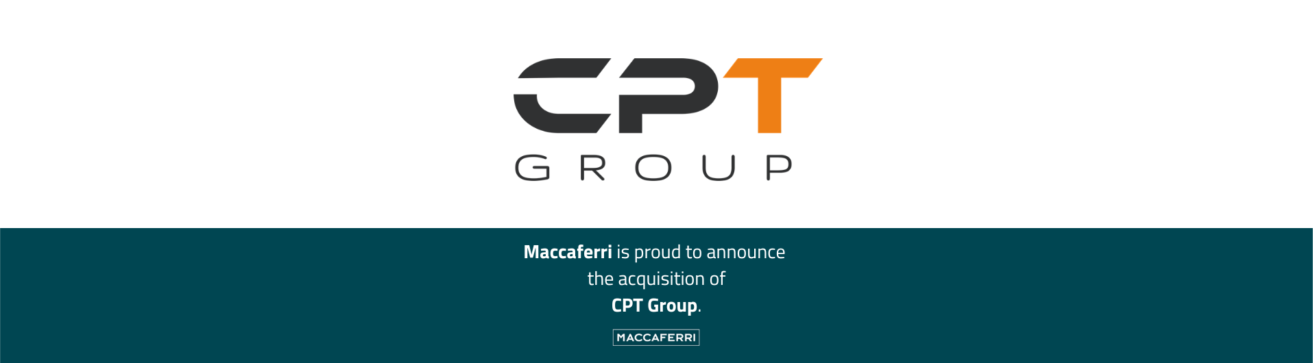 Officine Maccaferri acquires CPT Group, reinforcing its leadership in integrated tunnelling technologies