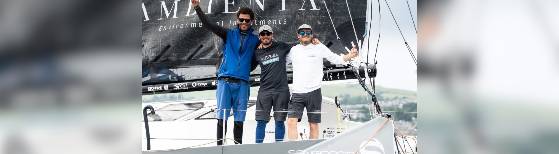 Round Ireland Yacht Race: Maccaferri Futura conquers Ireland with silver among the Class40s and bronze in real time