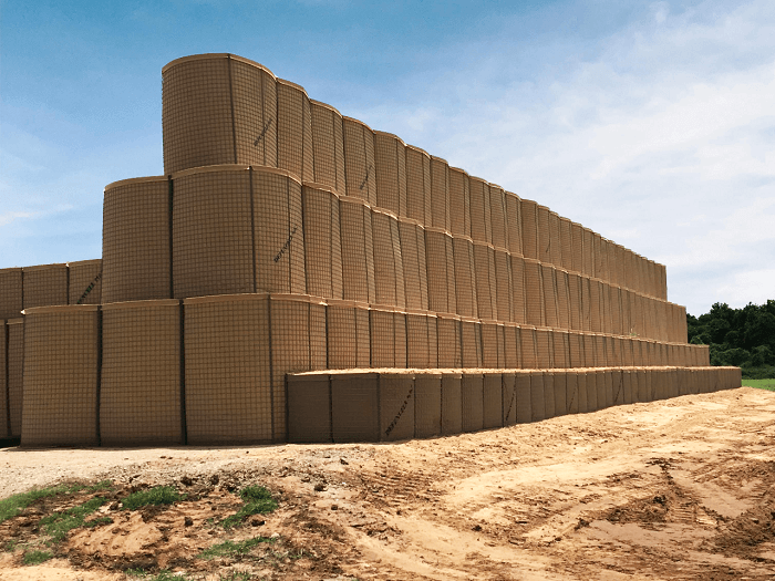 EBS MAC is a multicellular structure specifically developed to provide force protection against a range of ordnance, explosive and vehicle attacks.